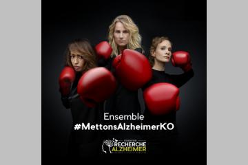 3 battantes se mobilisent pour mettre Alzheimer K.O. !