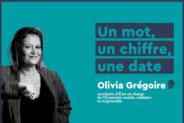 Format : un mot, un chiffre, une date avec Olivia Grégoire. Crédit : Carenews