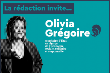 La rédaction invite... Olivia Grégoire, rédactrice en cheffe d'un jour. Crédit : Carenews