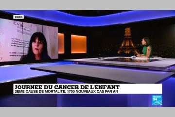 Cancers de l'enfant : interview de la présidente d'Eva pour la vie sur France 24