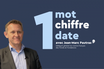 Jean-Marc Pautras du CFF partage son mot, son chiffre et sa date sur les fondations. Crédit : Carenews