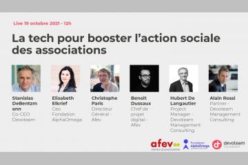 [Live]  19/10 à 12h : La tech pour booster l’action sociale des associations