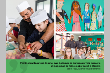 Lancement du programme Refugee Food Education ! 