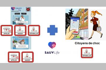 La Fondation CNP Assurances consolide son axe « Sauver des Vies » en soutenant 3 nouveaux projets. Crédit visuel : association SAUV