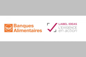 La Fédération française des Banques Alimentaires obtient le LABEL IDEAS
