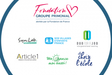 Des nouveaux projets soutenus par la Fondation Groupe Primonial !