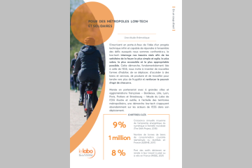 Pour des métropoles low-tech et solidaires : résumé d'étude