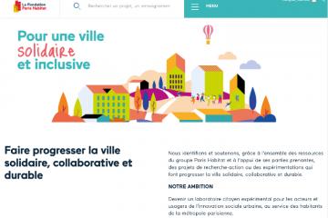 La Fondation Paris Habitat lance son site internet !