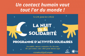 20 janvier : la Nuit de la solidarité