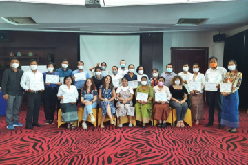 Une formation participative pour les personnels des nouvelles crèches au Cambodge