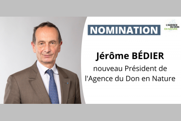 Jérôme Bédier, nouveau Président de L’Agence du Don en Nature 