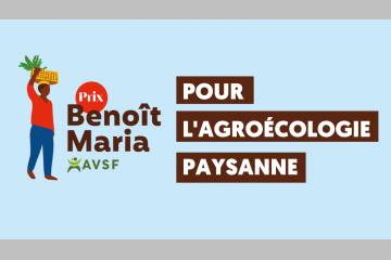 Première édition du Prix Benoît Maria pour l’agroécologie paysanne