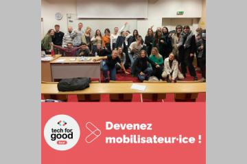 Devenez mobilisateur·ice du Tech for Good Tour !