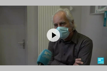Reportage sur France 24 : Campagne de vaccination pour les personnes de la rue