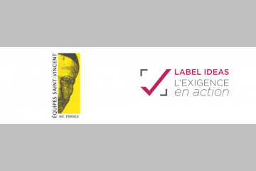Fédération française des Equipes Saint Vincent obtient pour la 3ème fois le LABEL IDEAS