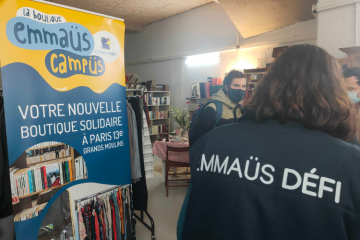 Emmaüs Défi inaugure sa première ressourcerie, Emmaüs Campüs