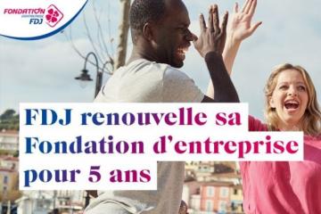 FDJ renouvelle sa fondation d’entreprise pour  cinq ans avec un budget de 25 millions d’euros 