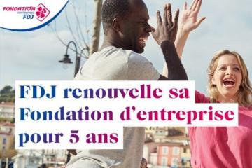 FDJ renouvelle sa fondation d’entreprise pour  cinq ans avec un budget de 25 millions d’euros 