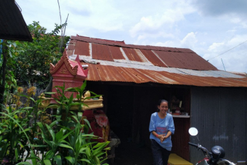 Rénovation de maisons en partenariat avec l’association de Tina Kieffer à Phnom Penh