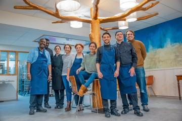 L'équipe de La Salle à Manger @fondationEY