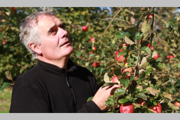 Interview de Gilles Guillard, producteur de pommes (35)