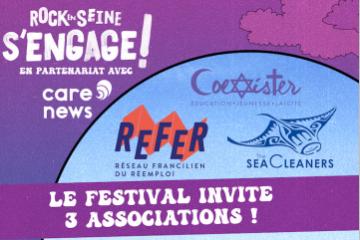 Rock en Seine : le festival dévoile les 3 associations lauréates ! 