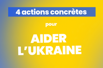 4 actions solidaires pour venir en aide à l'Ukraine - Crédit photo : Wenabi