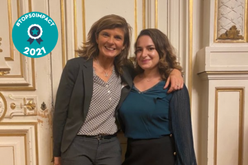 Valérie et Hélène ont animé une exposition à la préfecture de Lyon. Crédit photo : Hélène.