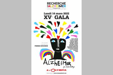 Affiche du 15e Gala de la Fondation Recherche Alzheimer