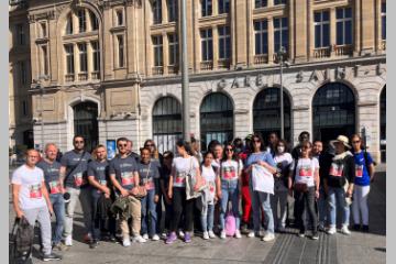 Les jeunes de l'E2C Paris marchent pour l'accès à l'eau en Colombie ! 