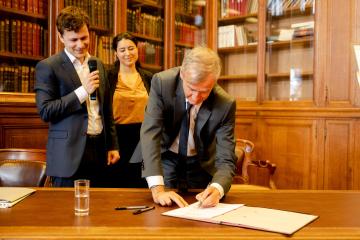 Lancement du Fonds Paris ESS à l'Hôtel de Ville - cc « Jean-Baptiste Gurliat / Ville de Paris »