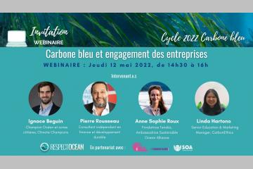 [INVITATION] - Webinaire Carbone bleu et engagement des entreprises