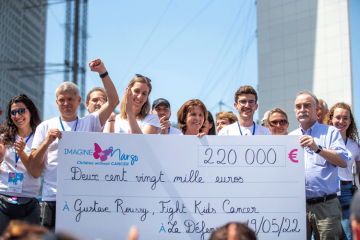 220 000 euros collectés lors de la course Enfants sans Cancer City