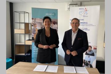 Signature du partenariat entre le Réseau E2C France et Picard