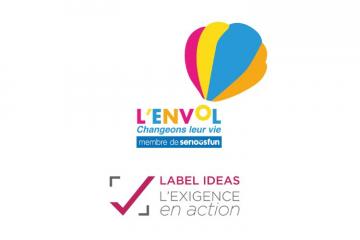 L'association L'ENVOL obtient le Label IDEAS