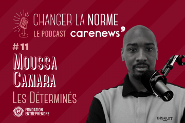 Moussa Camara, fondateur et président des Déterminés