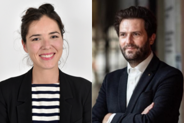 Joséphine Labroue et Sylvain Reymond, direction des entreprises s'engagent. Crédit : Les entreprises s'engagent