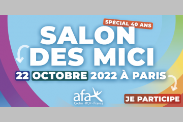 PARIS - 22 OCTOBRE 2022 : SALON NATIONAL EXCEPTIONNEL DE LA MALADIE DE CROHN  & DE LA RECTOCOLITE HEMORRAGIQUE  