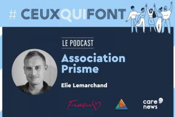 #CeuxQuiFont : Elie Lemarchand, directeur de l’association Prisme. Crédit visuel : Carenews.