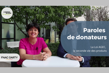 Fnac Darty, partenaire de l'Agence du Don en Nature