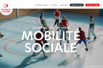 Fondation Transdev - Un nouveau site web pour accompagner les porteurs de projets 