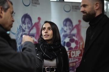 Marraine de la SIF Cup Solidaire, l'ancienne Bleue Jessica Houara-d'Hommeaux accorde beaucoup d'importance à son engagement humanitaire 