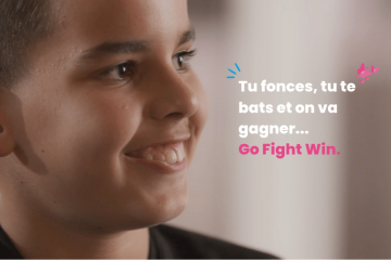 Tu fonces, tu te bats et on va gagner... GO, FIGHT, WIN!