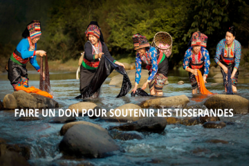 Faire un don pour soutenir les tisserandes 