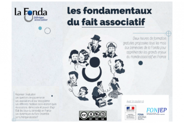 Illustration du cycle de formations sur les fondamentaux du fait associatif © Anna Maheu - La Fonda