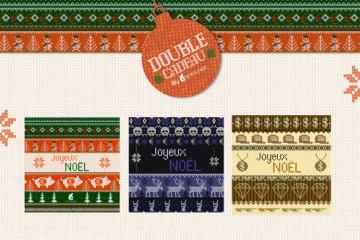 À Noël, optez pour le « Double Cadeau » by Entourage
