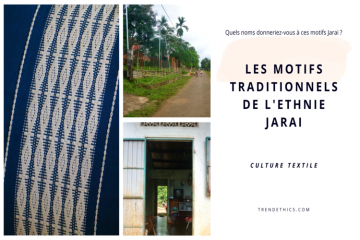 Les motifs traditionnels de l'ethnie Jarai