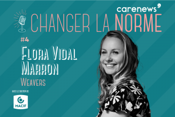 Flora Vidal-Marron est l'invitée du quatrième épisode de Changer La Norme. Crédits : Carenews.
