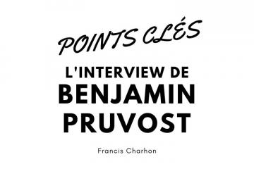 [POINTS CLÉS] L'interview de Benjamin Pruvost. Crédit visuel : Carenews.