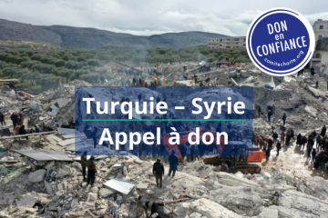 Comment faire un don pour aider la Turquie et la Syrie ?